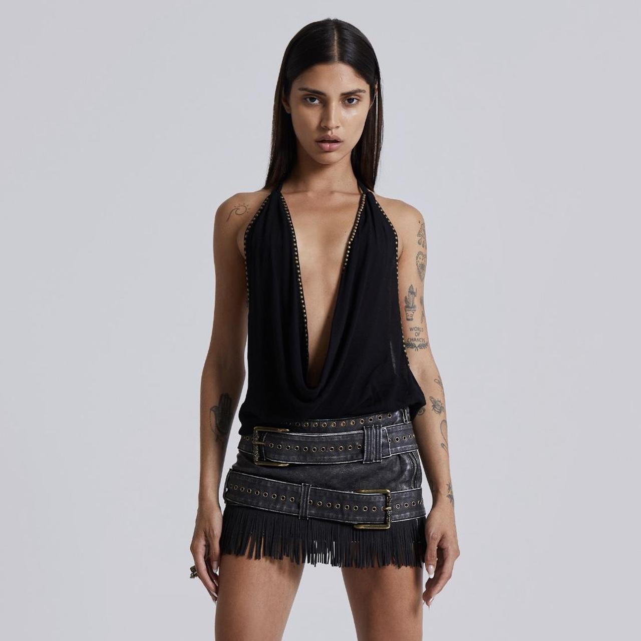 【JADED LONDON】スカート Jaded London Foldover Waist Skort in Polka Dot | REVOLVE
