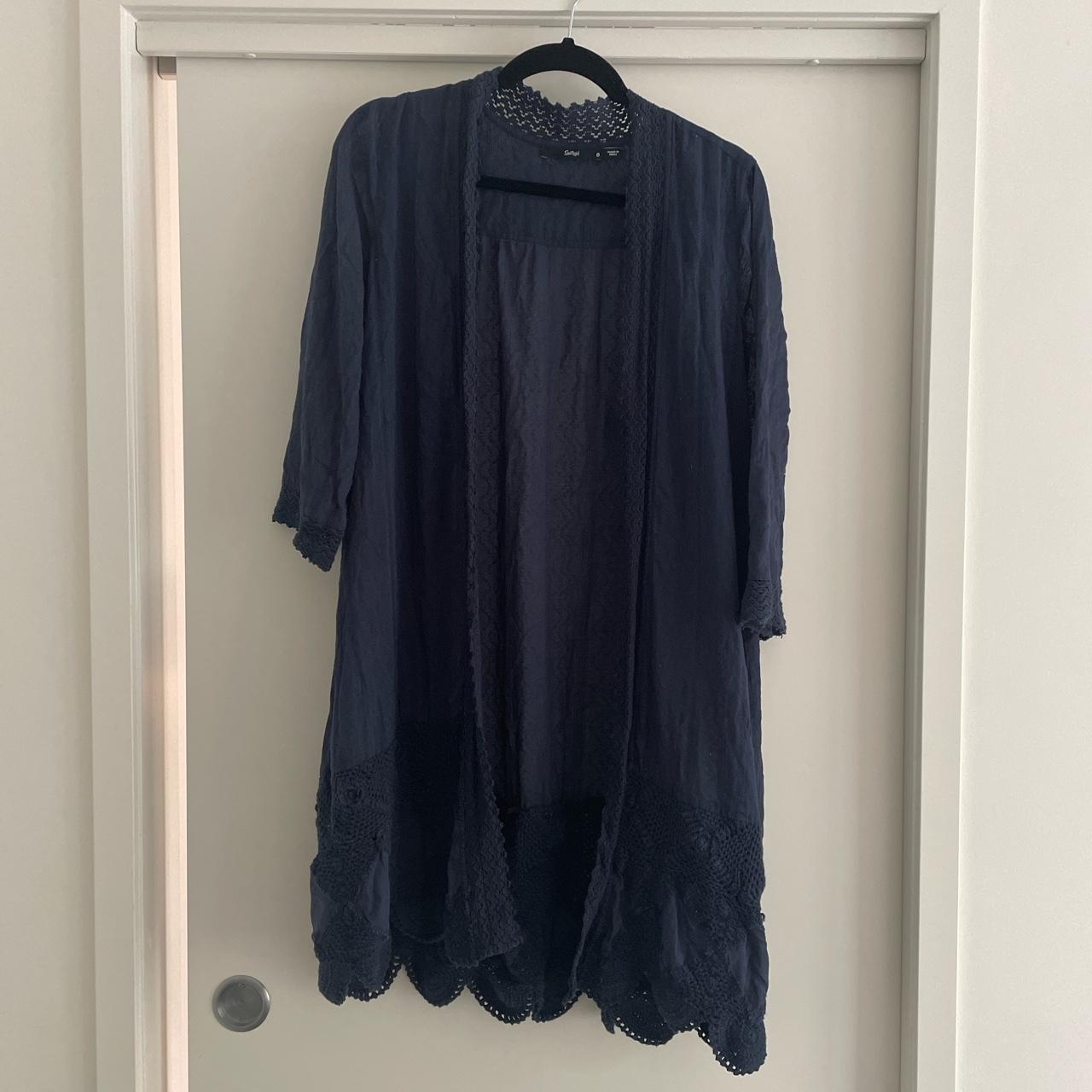 Women's Navy Cover-ups | Depop