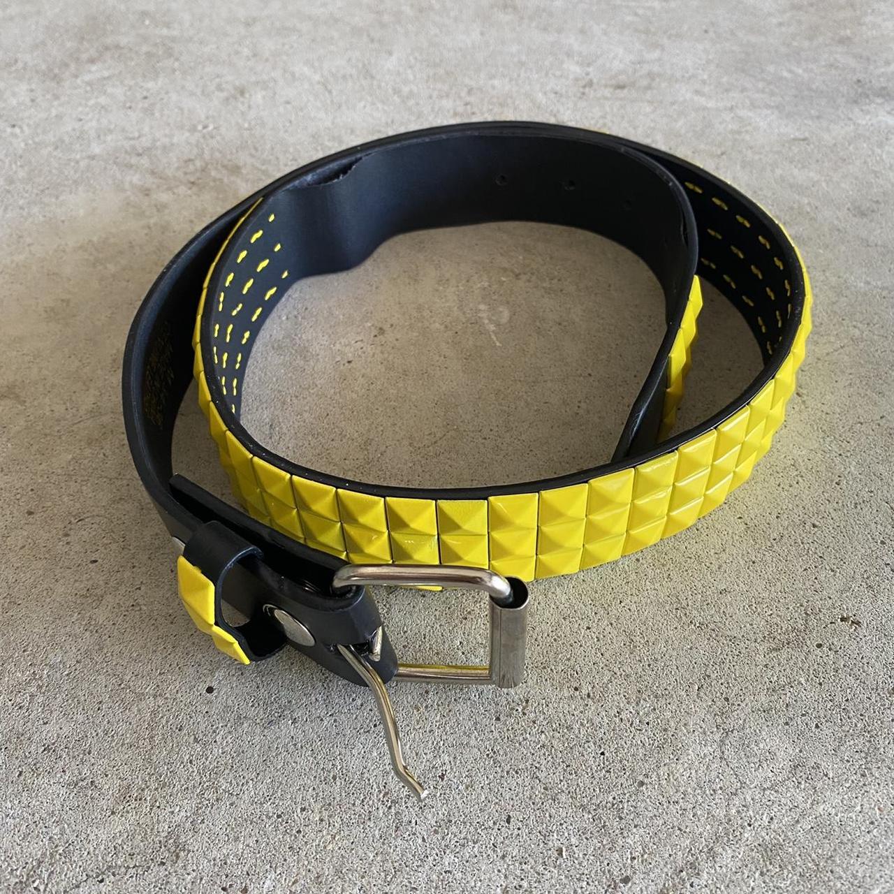 Women's Yellow Belt Depop