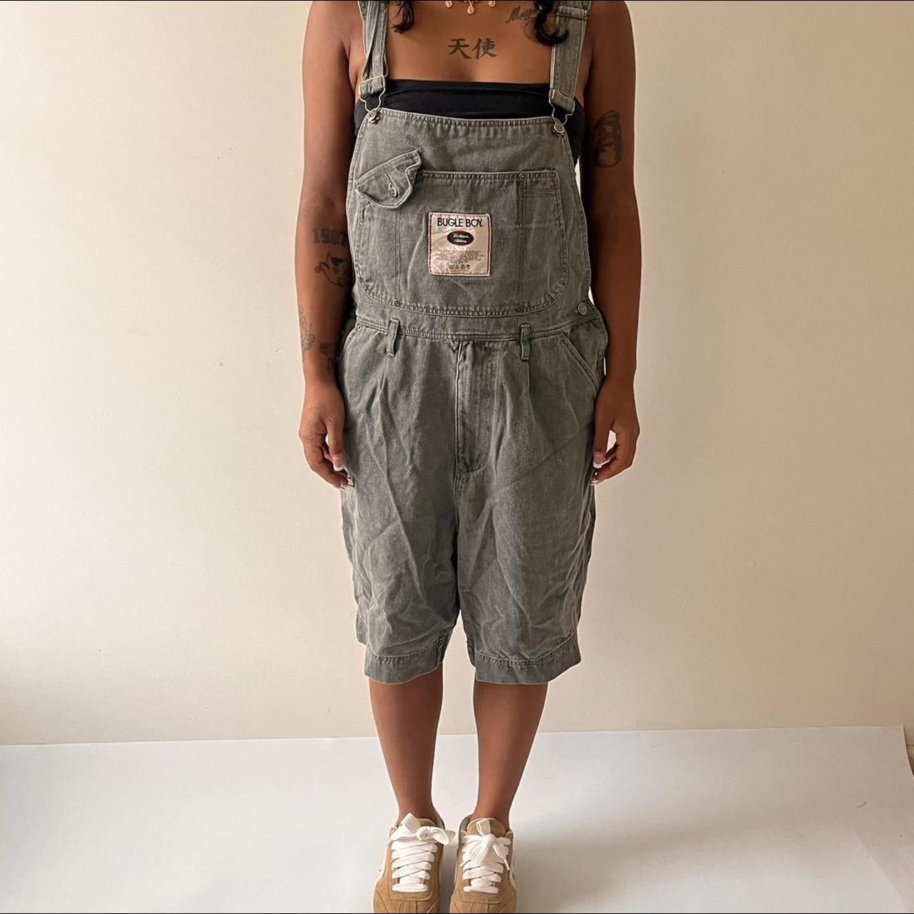 Discontinued Bugle Boy Overalls unisex Medium... Depop