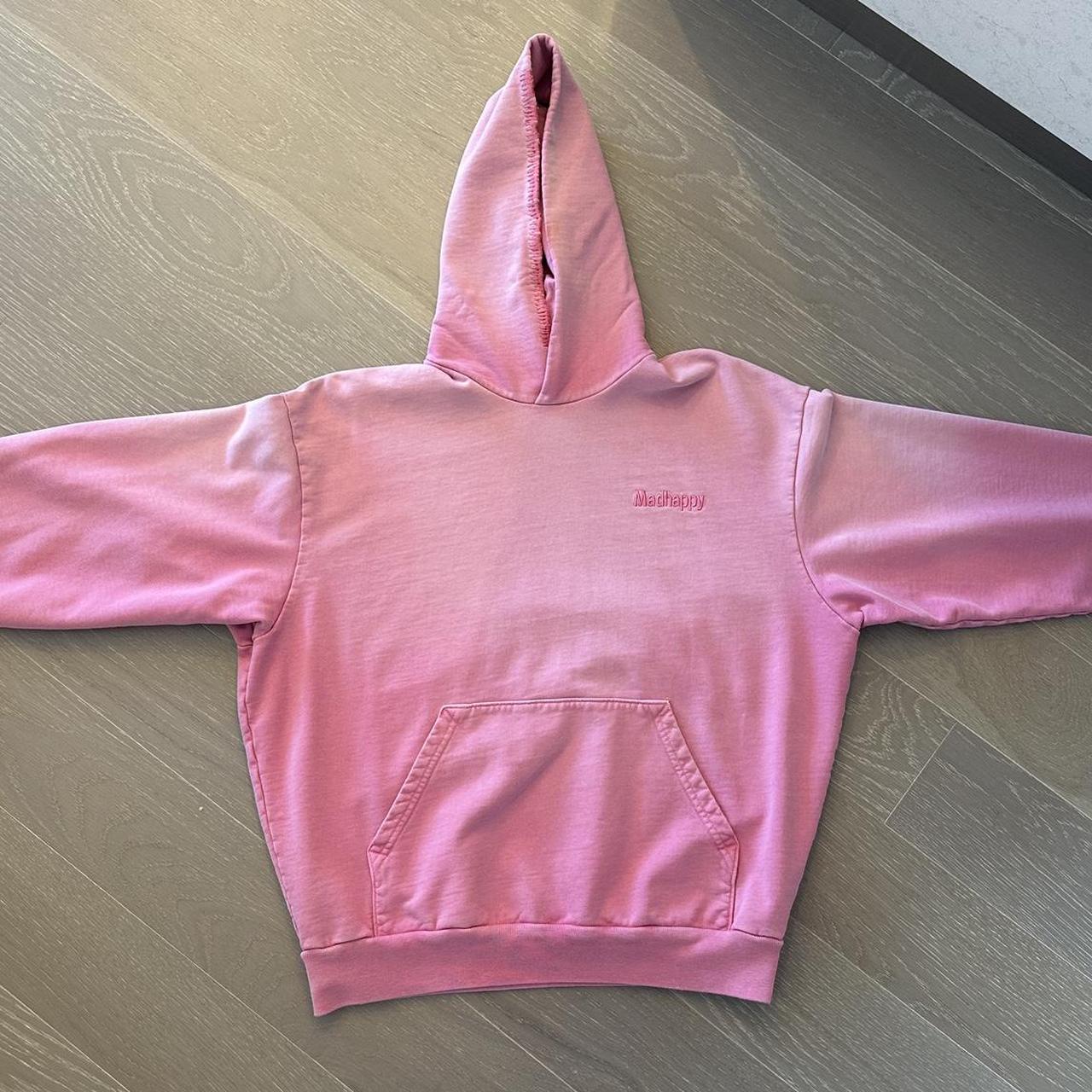 Madhappy Women's Pink Hoodie | Depop