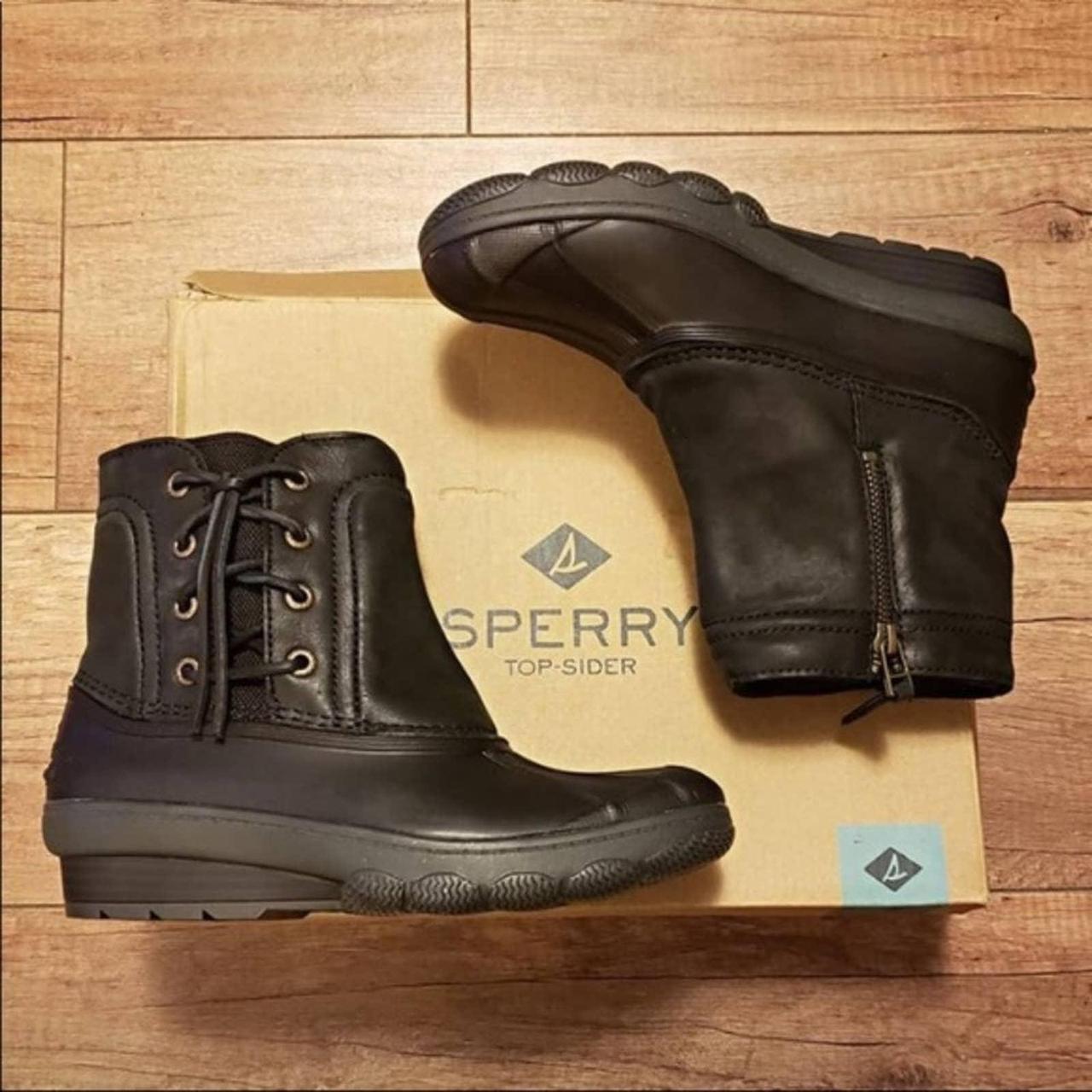 Sperry saltwater wedge spray outlet duckboot