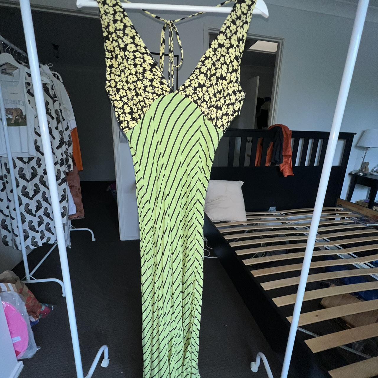 VRG girl postcards from Italy bias cut midi... Depop