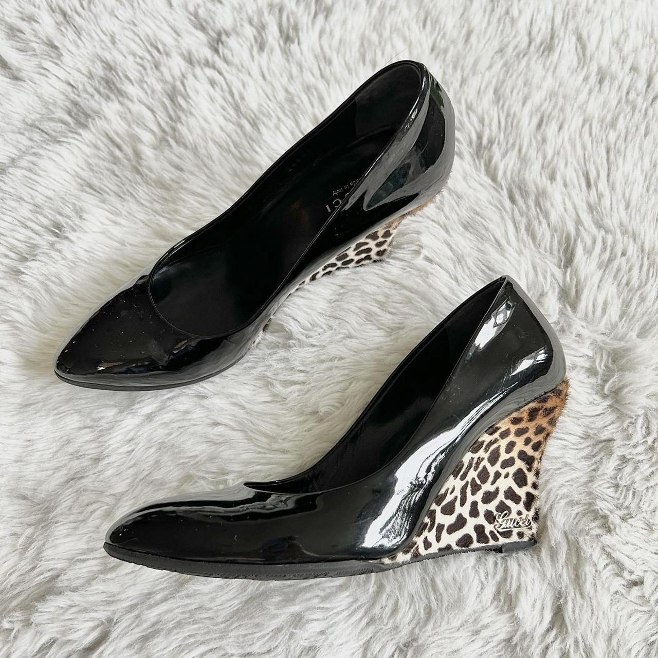 Gucci best sale cheetah shoes