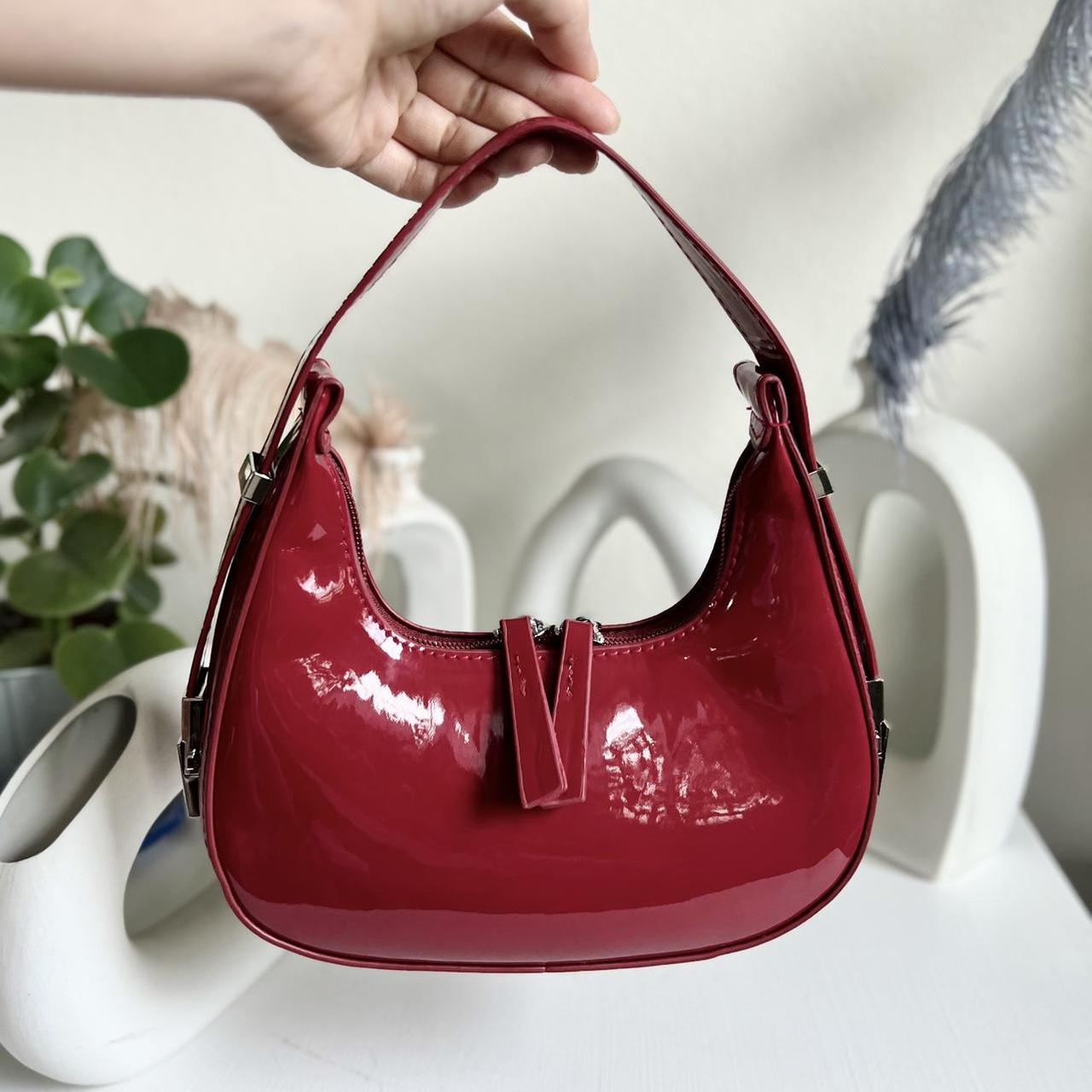 ♥️Red Patent Leather Hobo Bag♥️ Brand new super cute...