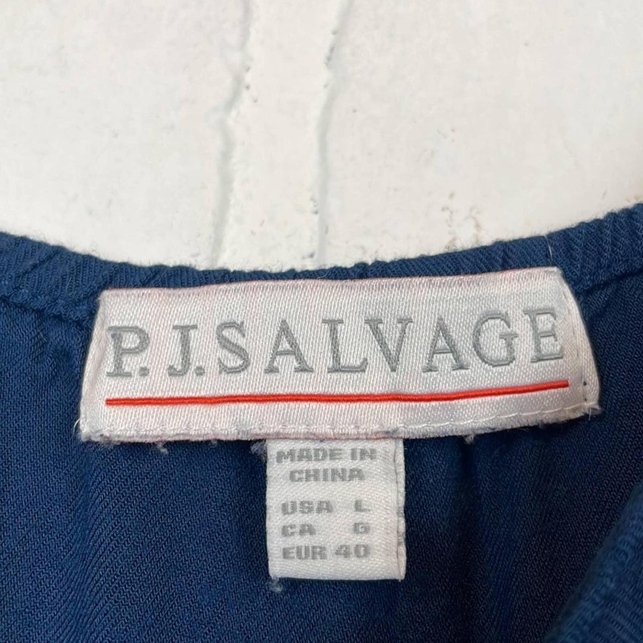 PJ Salvage Women's Blue Vest (3)
