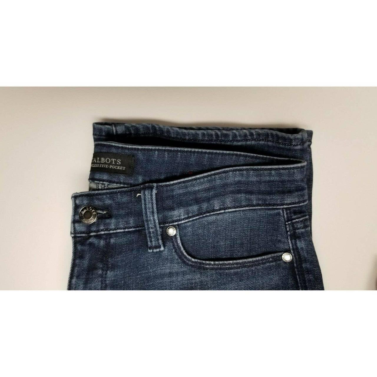 Talbots Flawless Five-Pocket Bootcut Jeans, Size 6