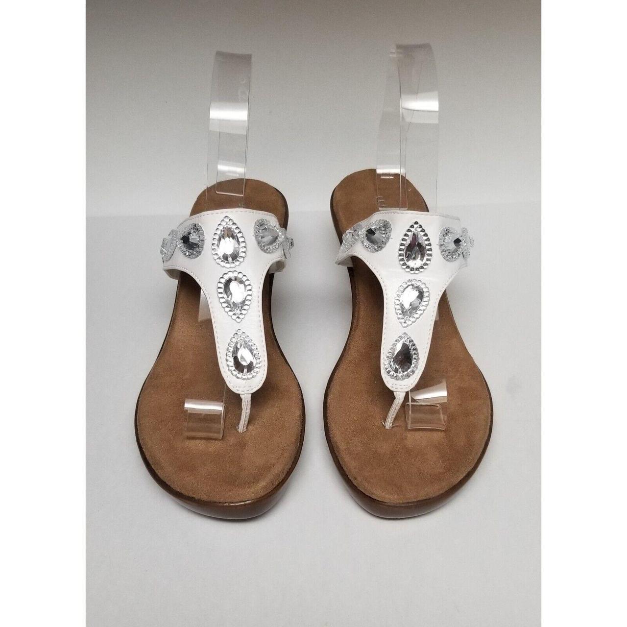 Aerosoles fashion white sandals