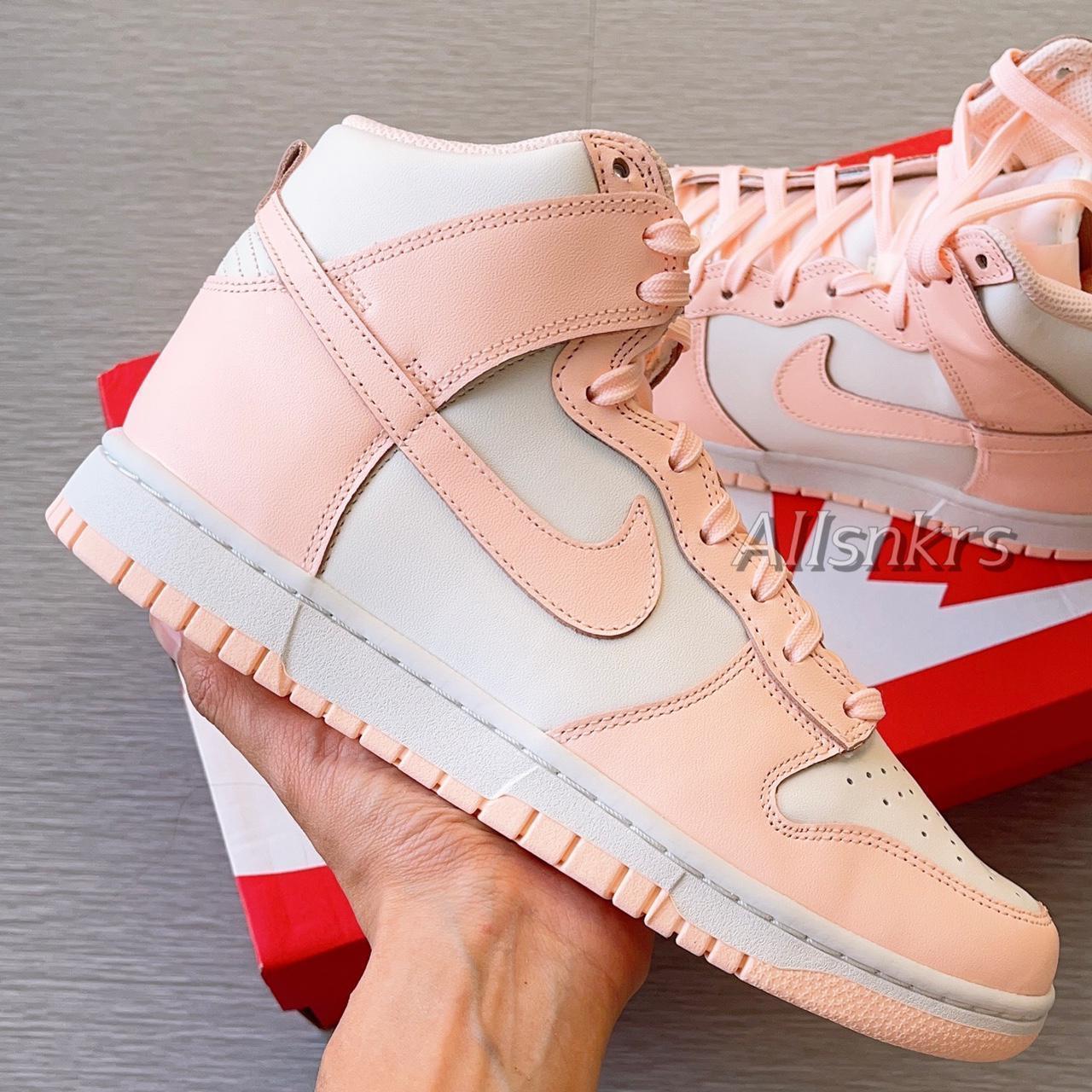 mens peach nike shoes