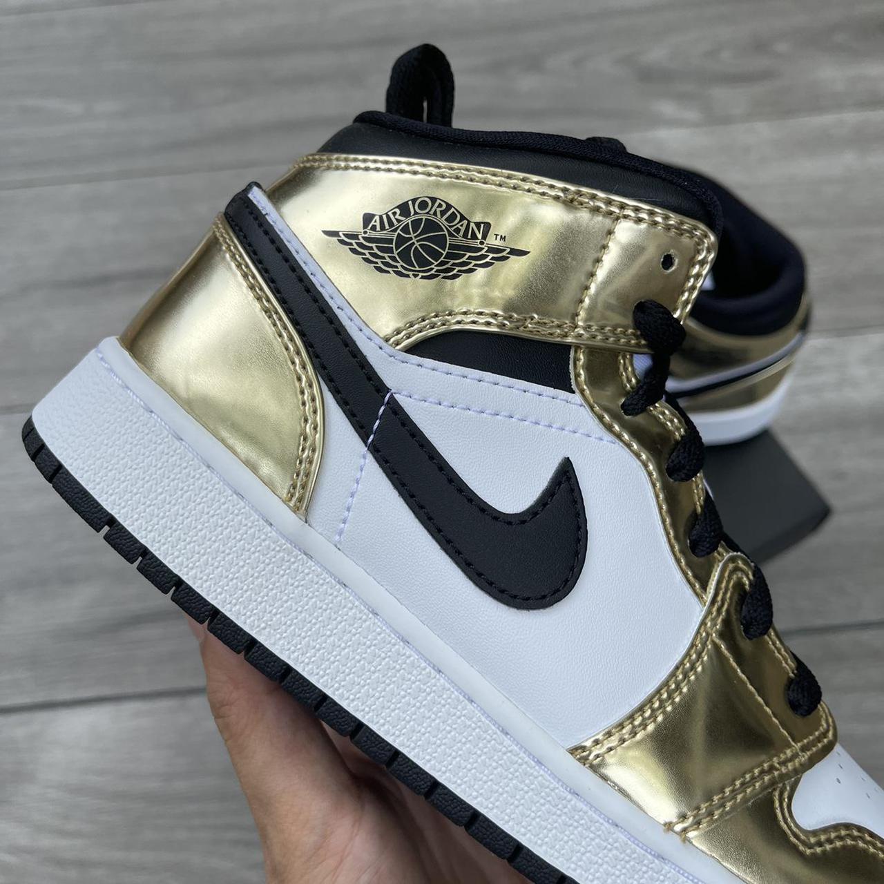 jordan one mid gold