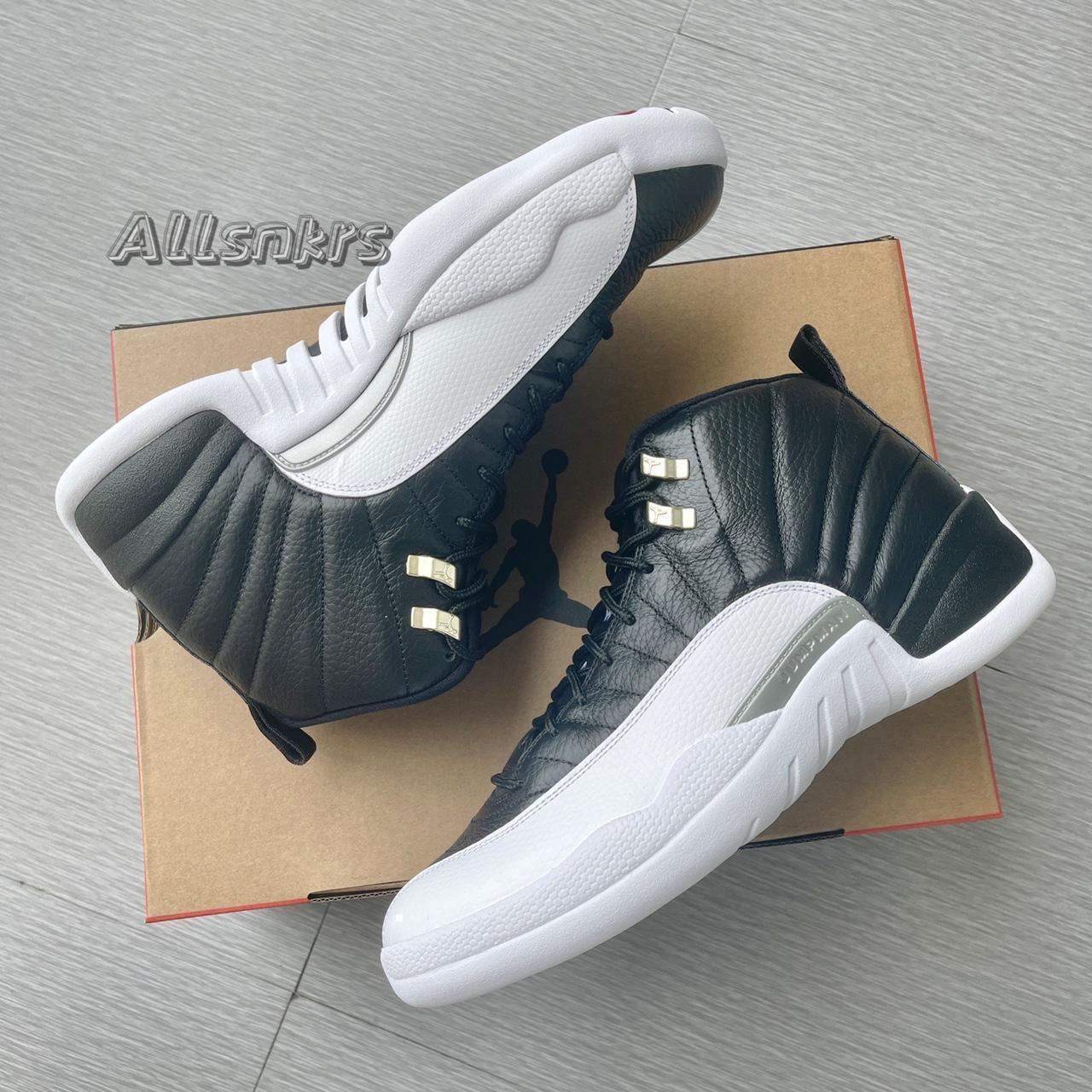 Air Jordan 12 Retro Low 'Wolf Grey' Size 5Y/6.5 - Depop