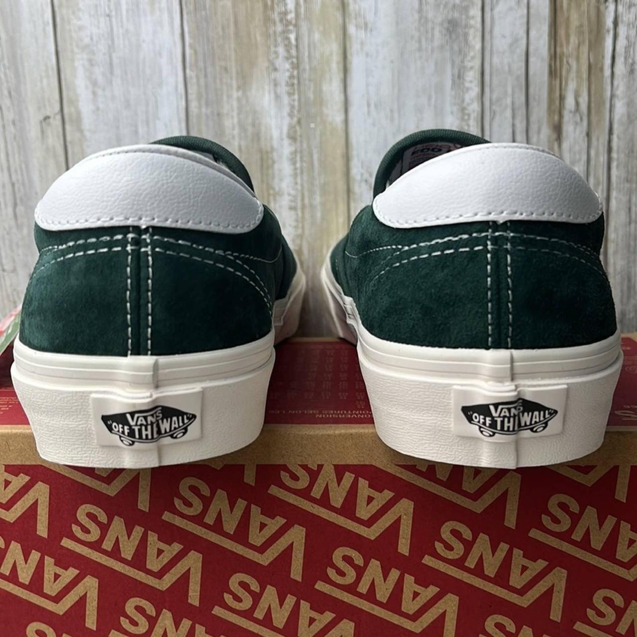 Vans pig suede hot sale authentic green