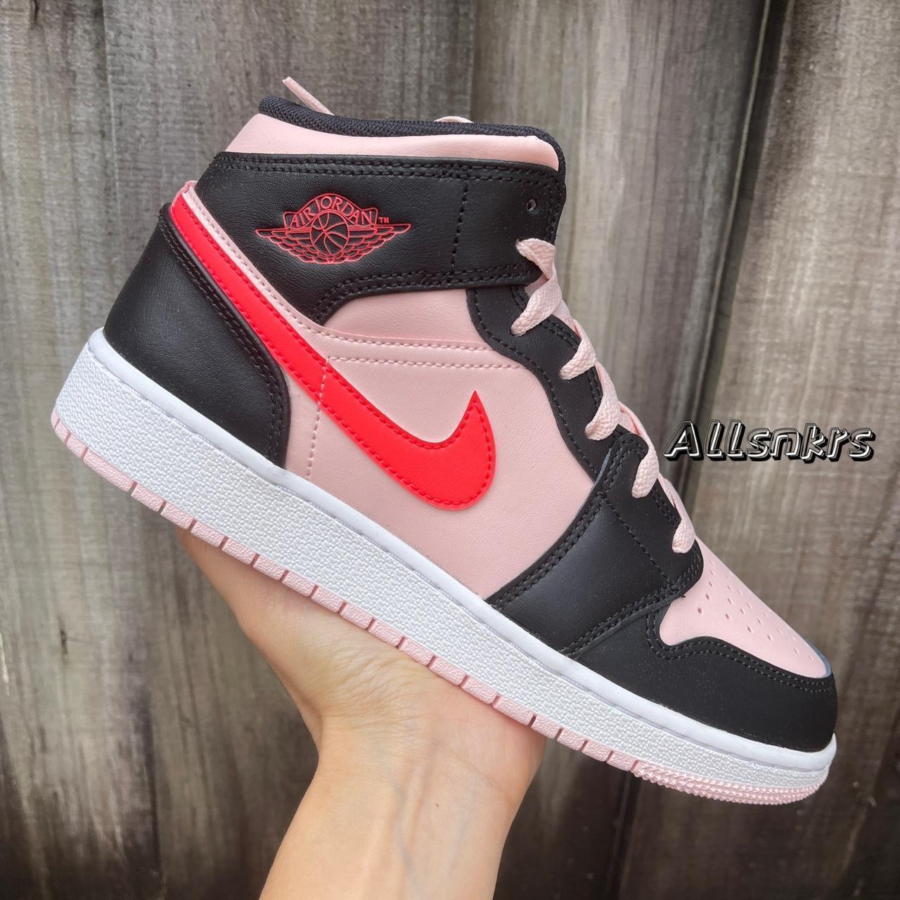 Pink shop punch jordans