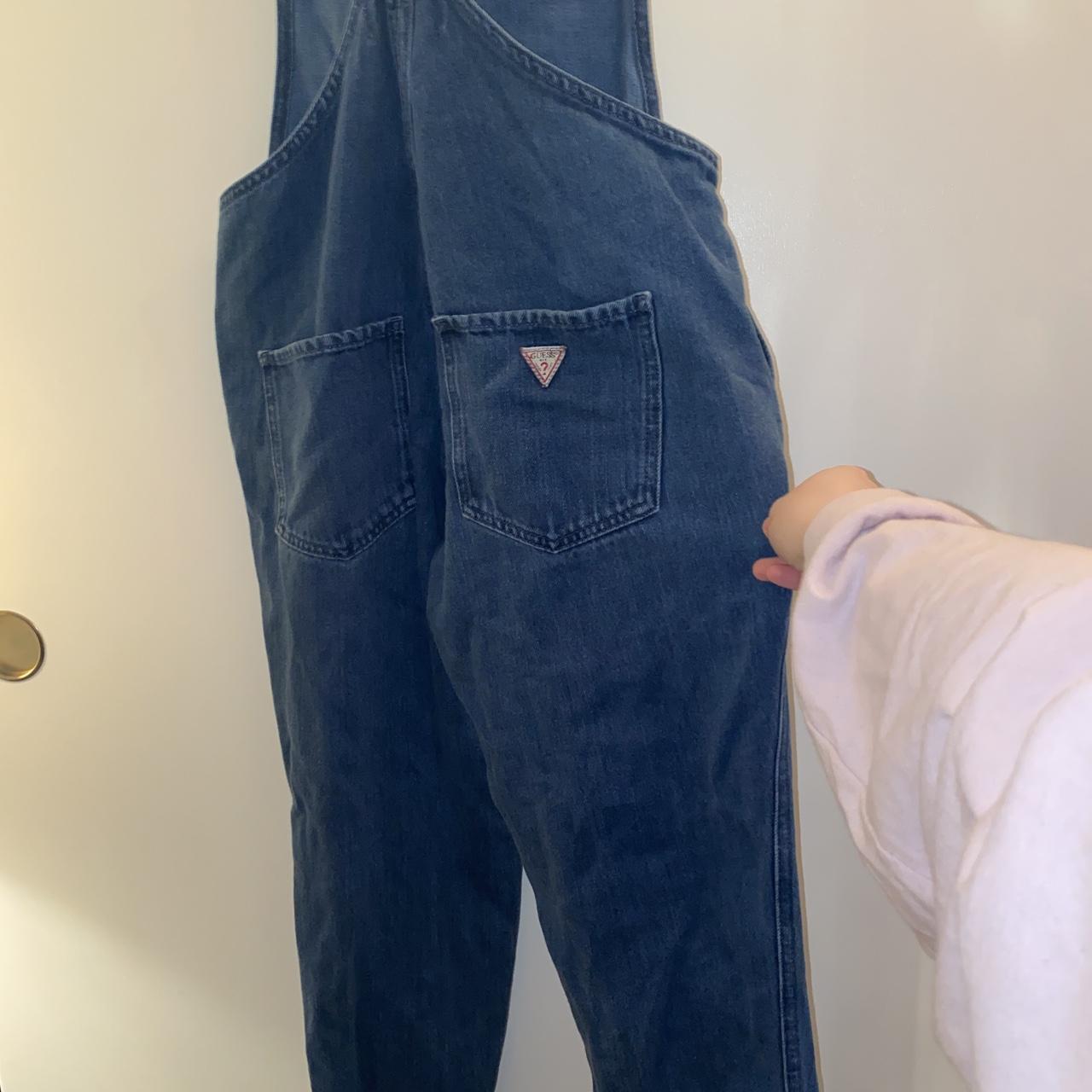 Guess Denim Overalls; High Quality brand and is a... - Depop