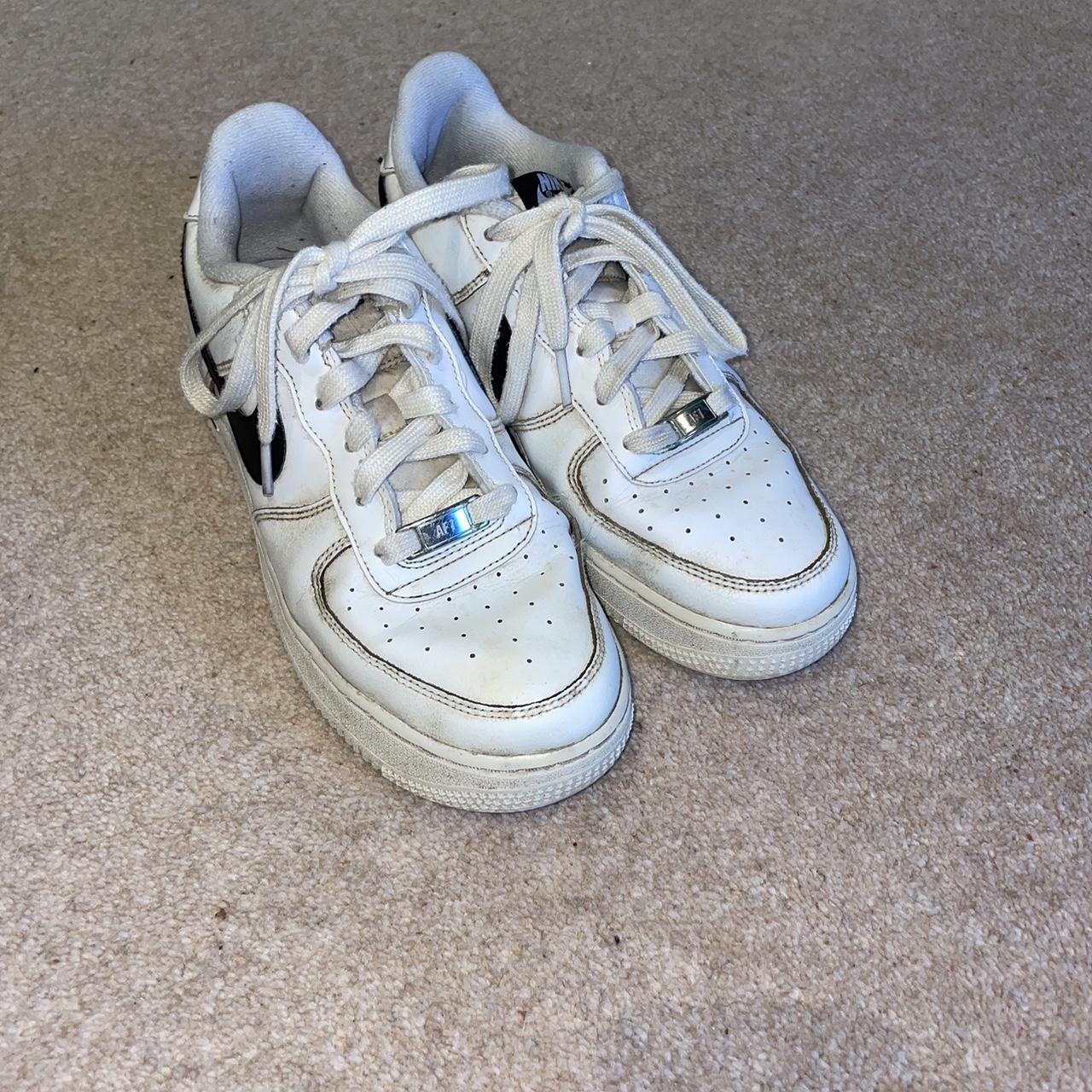 brown nike 1s
