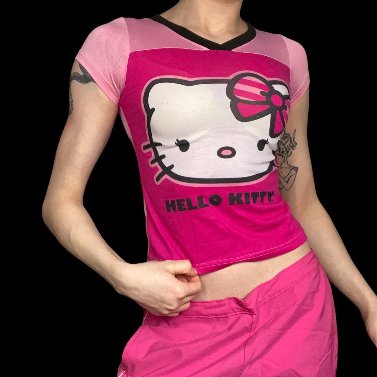 y2k hello kitty shirt