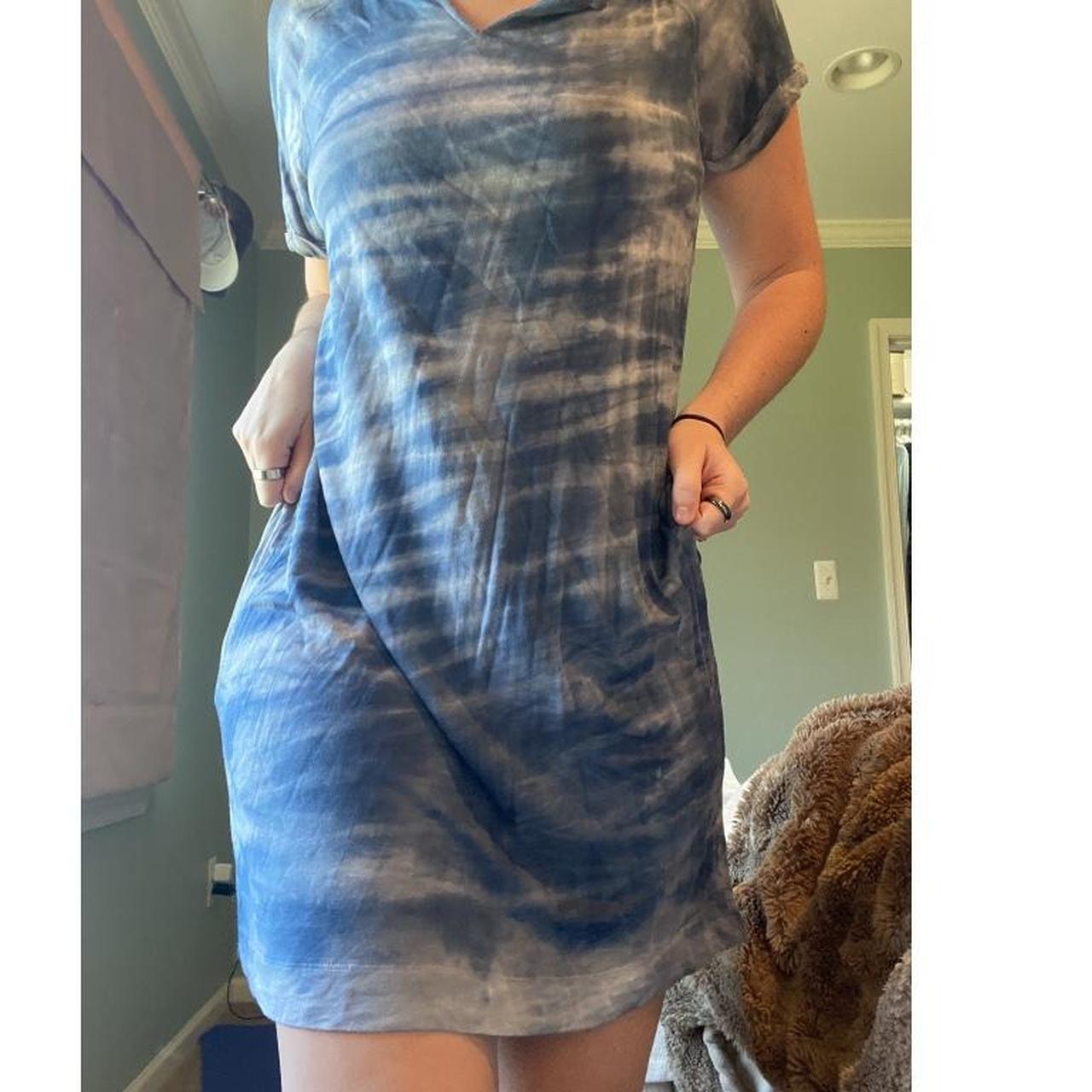 Cable & Gauge Women's Blue Dress Depop