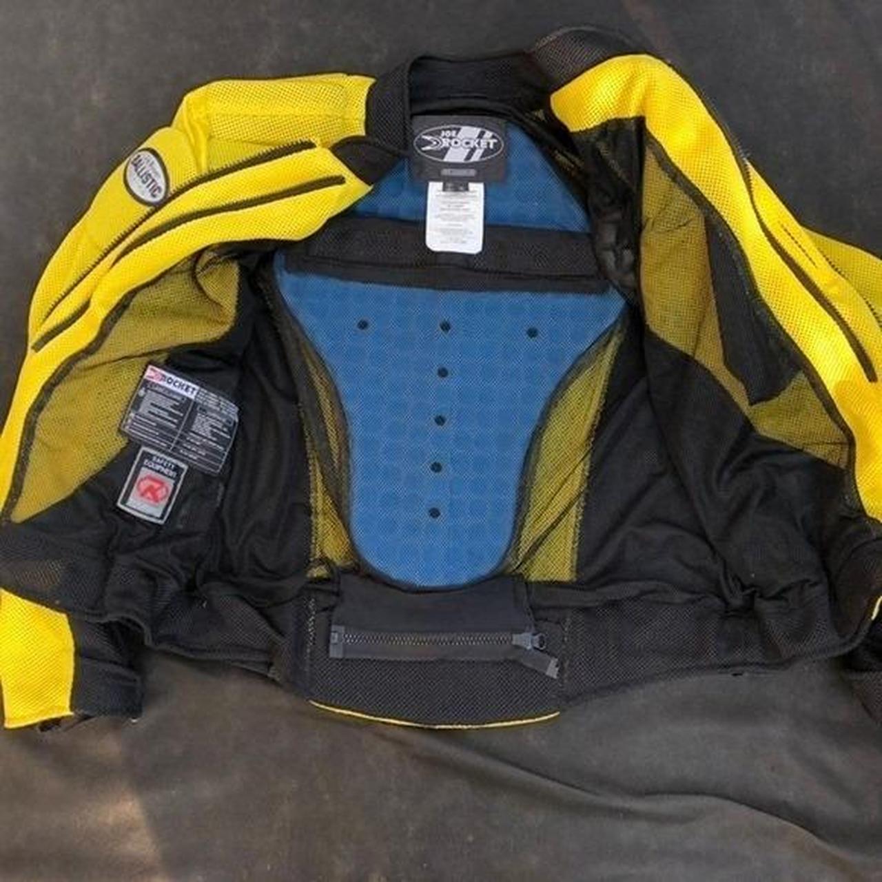 Joe Rocket Men's Bomber Jacket - Yellow - XL – Jo… - image 4