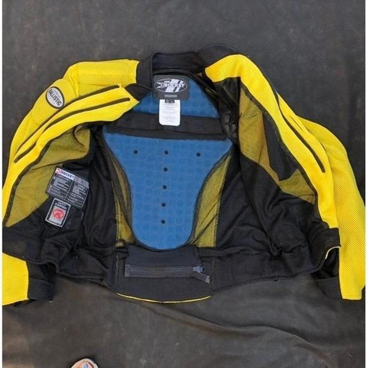 Joe Rocket Men's Bomber Jacket - Yellow - XL – Jo… - image 5