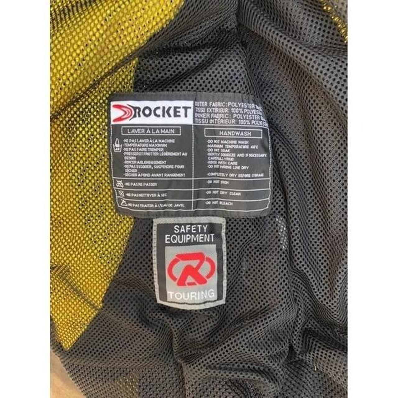 Joe Rocket Men's Bomber Jacket - Yellow - XL – Jo… - image 7