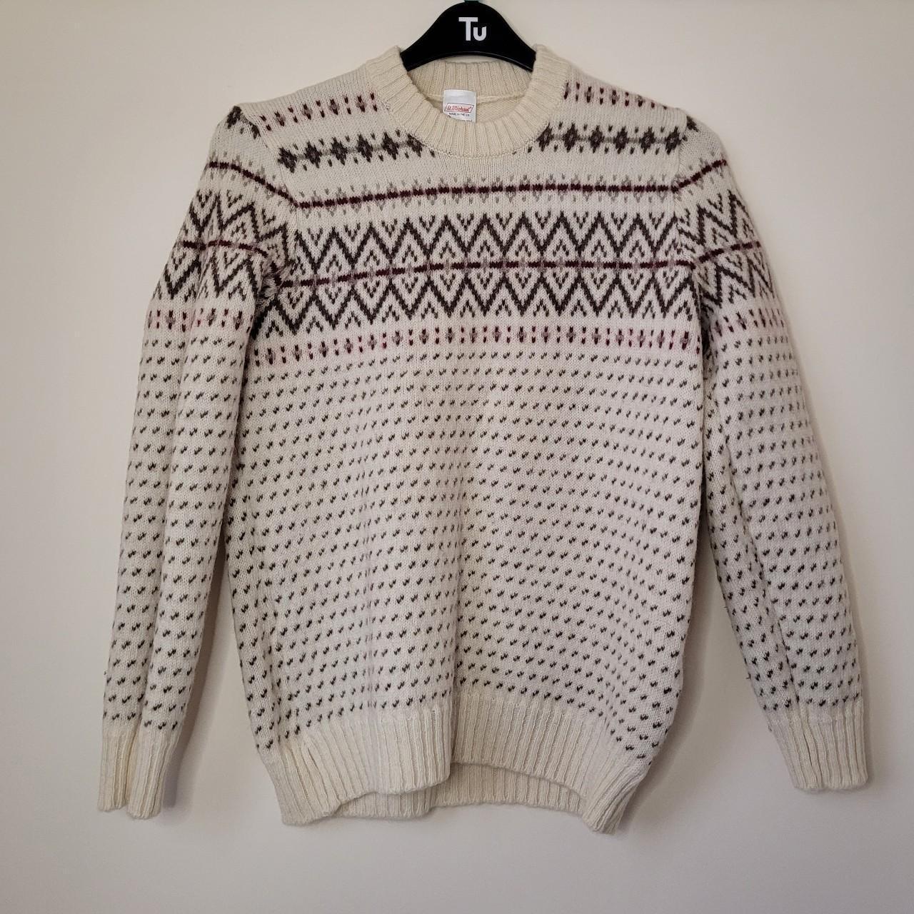 80s vintage St Michael grandad/grandpa cottagecore... - Depop