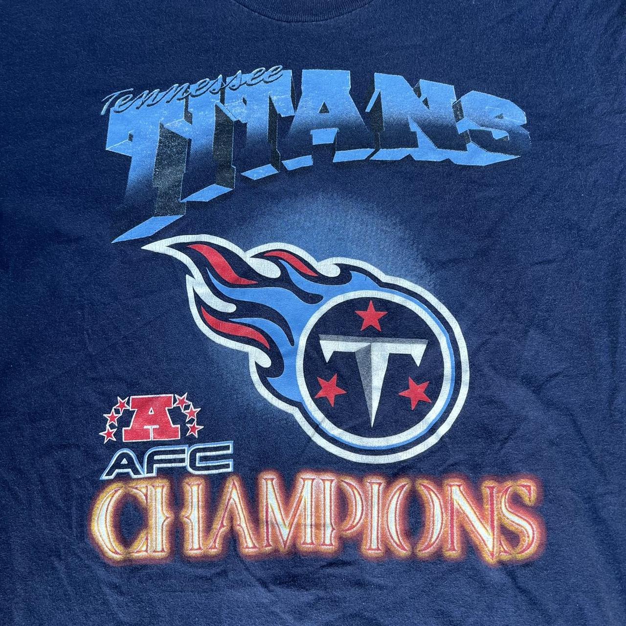 90s Vintage Titans T-shirt Titans AFC Championship Shirt 