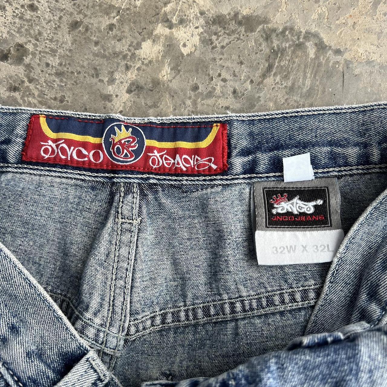 Vintage JNCO Jeans Baggy Wide Leg JNCO Cargo... - Depop