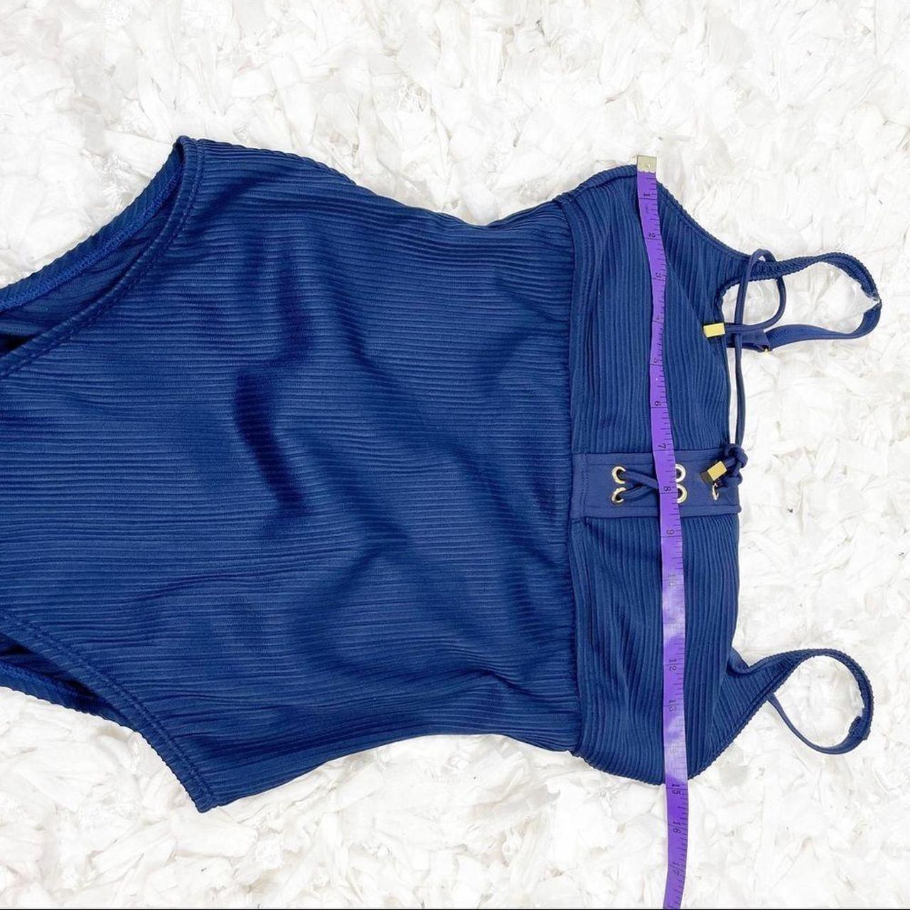 Bleu Rod Beattie Women's Blue and Gold Swimsuit-one-piece (4)