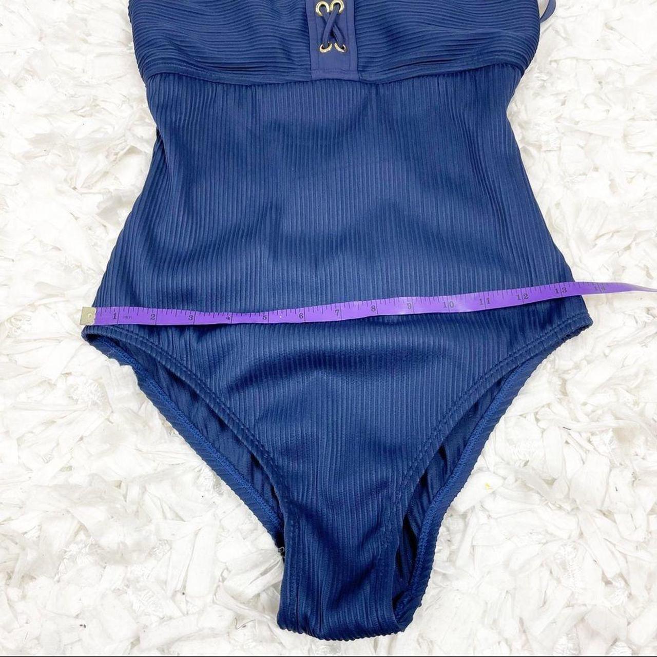 Bleu Rod Beattie Women's Blue and Gold Swimsuit-one-piece (6)