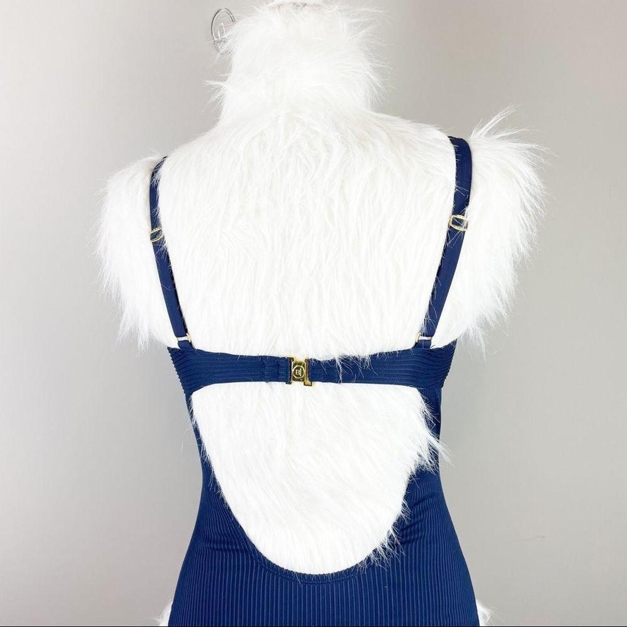 Bleu Rod Beattie Women's Blue and Gold Swimsuit-one-piece (3)