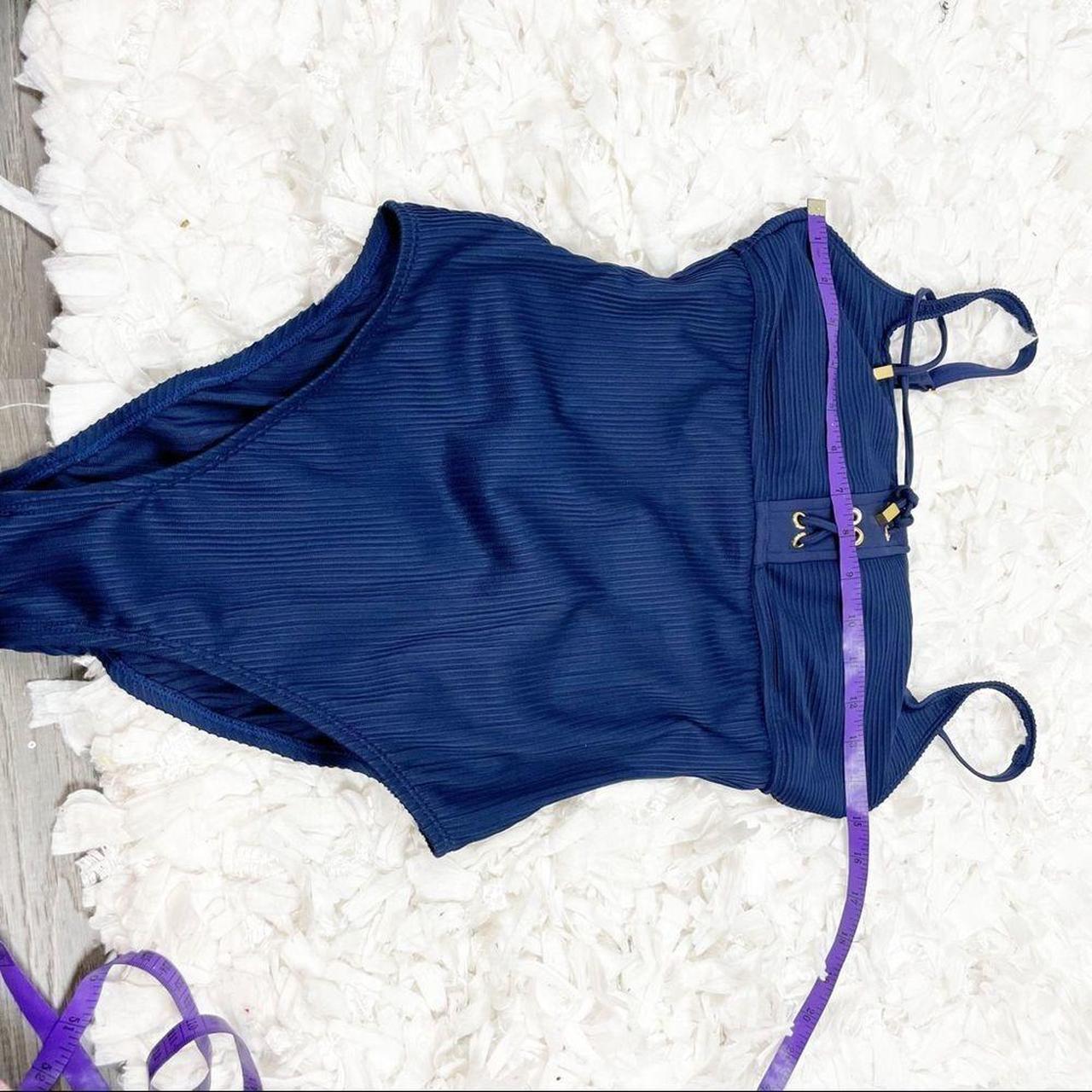 Bleu Rod Beattie Women's Blue and Gold Swimsuit-one-piece (5)