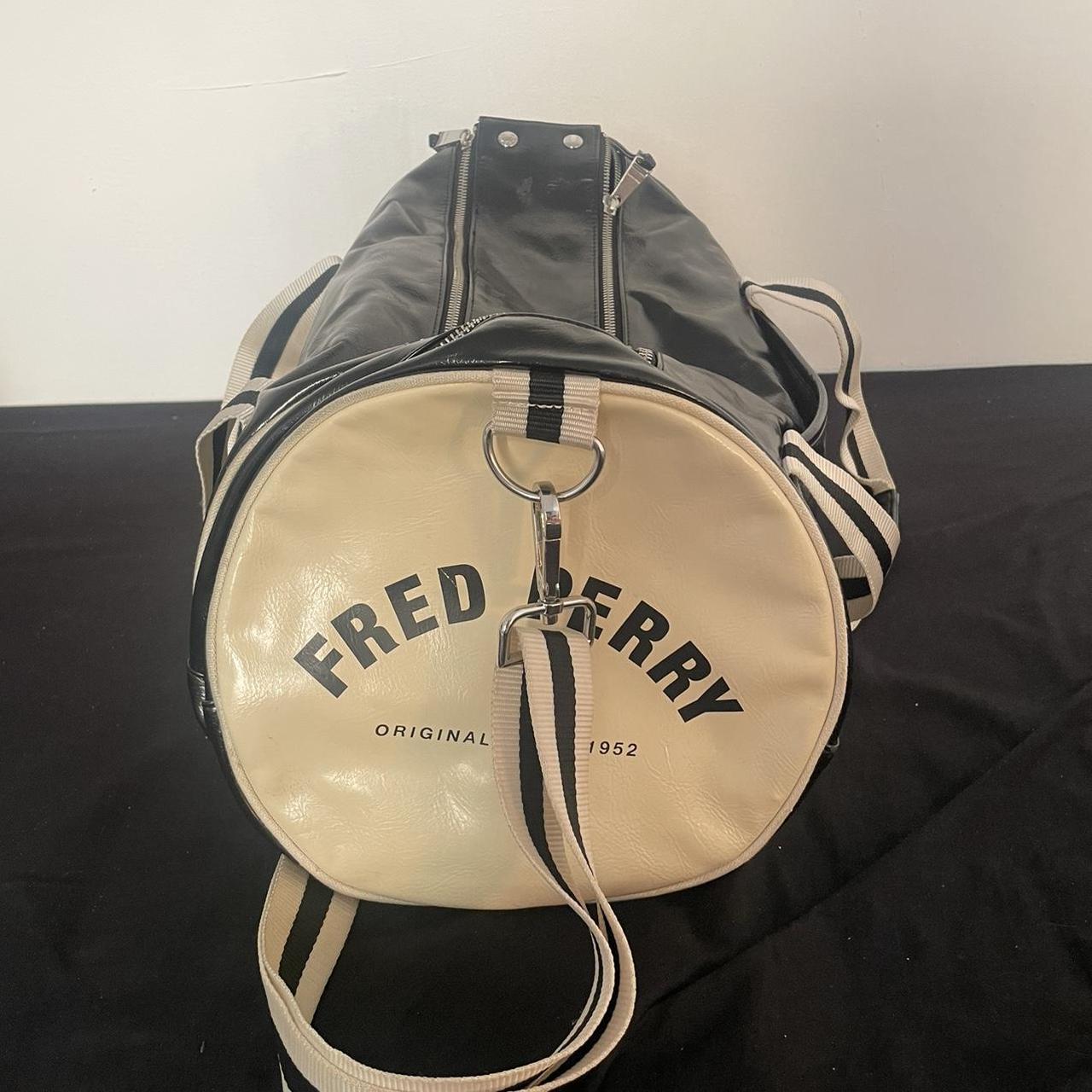 Medium Fred Perry duffel bag - great condition... - Depop