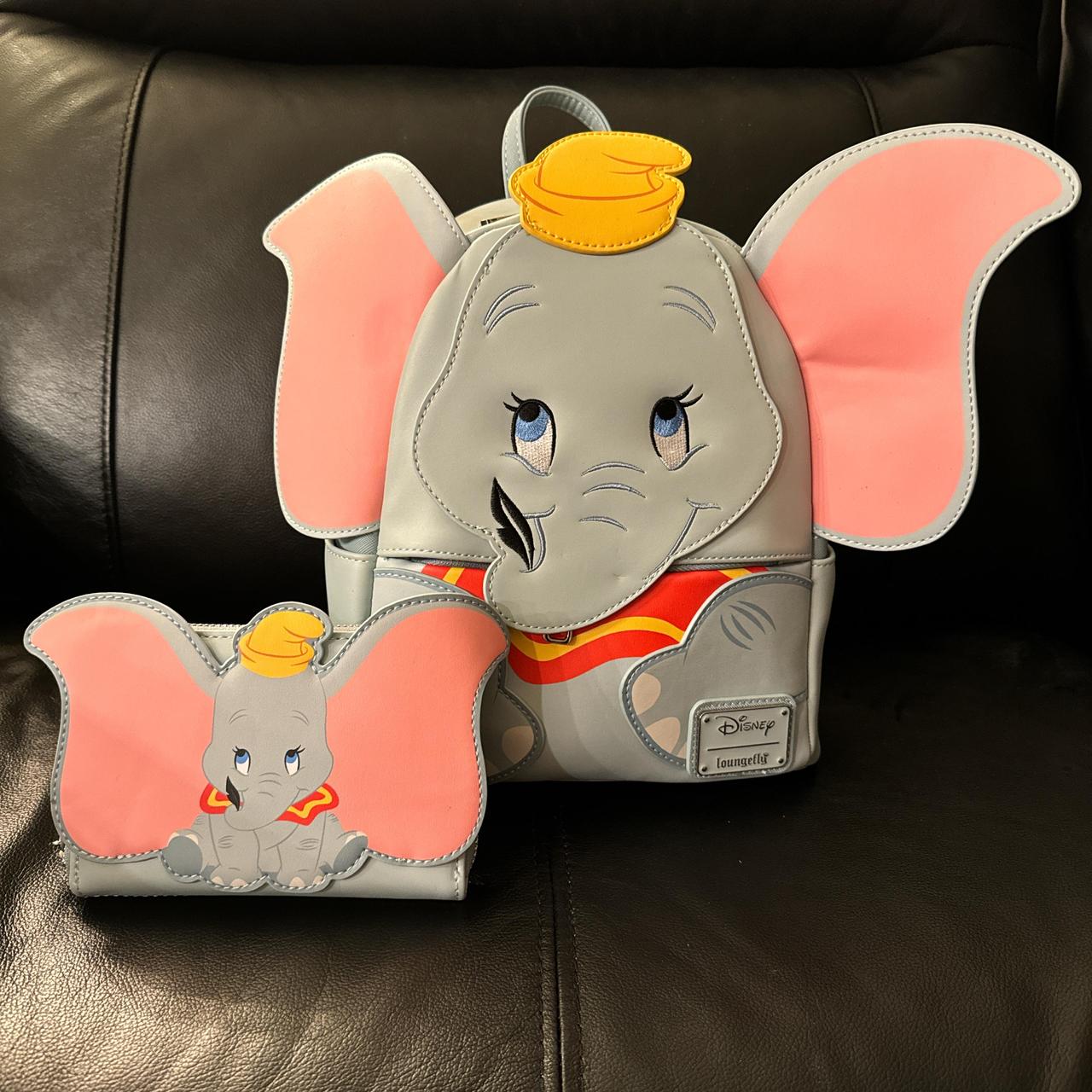 Loungefly Dumbo mini backpack and wallet shops bundle