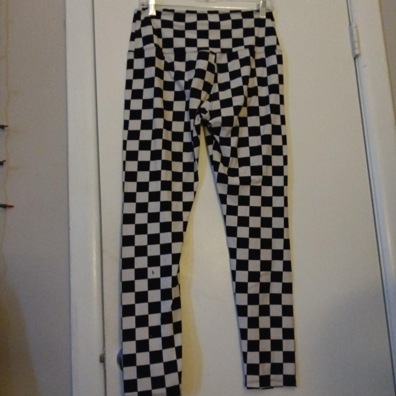 Legging Depot checkered leggings plus size 14+. All - Depop