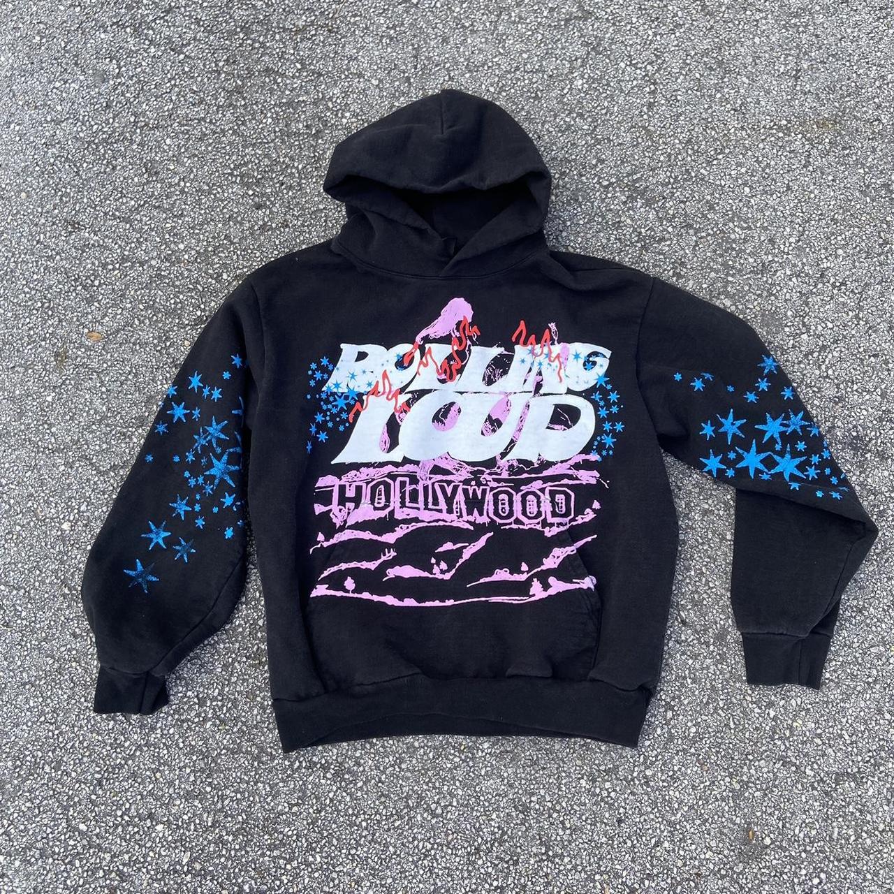 designer humans x rolling loud hoodie size: L... - Depop