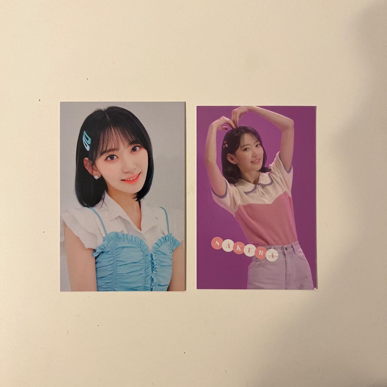 サクラ shopee トレカ sakura miyawaki photocard set OFFERS WELCOME! DM for | Depop