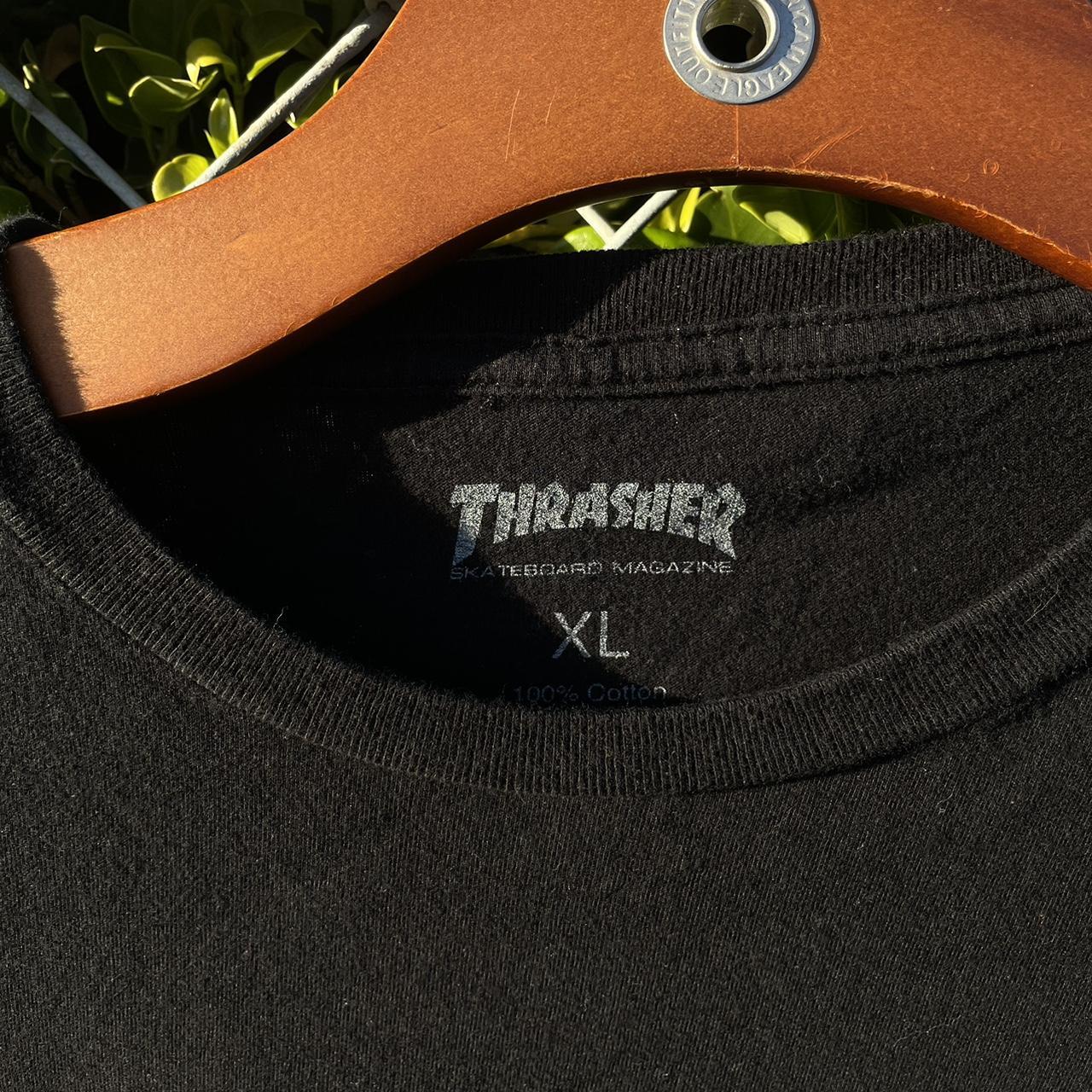 Thrasher Men's Black T-shirt (2)