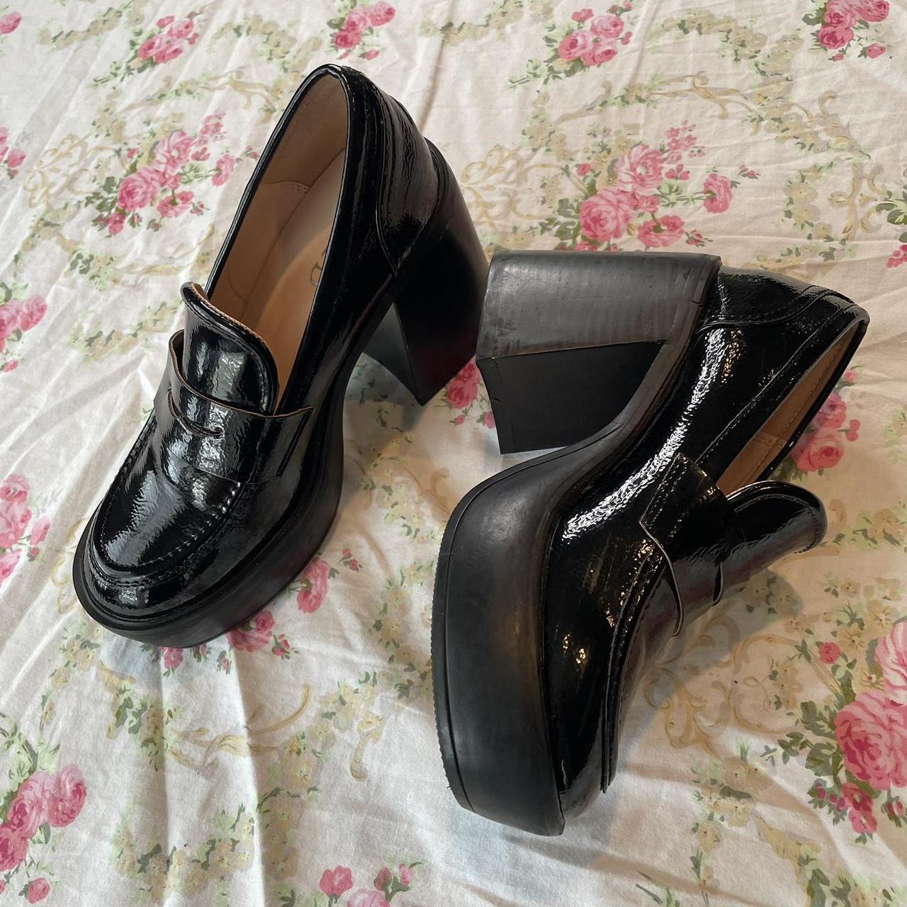 asos platform loafers