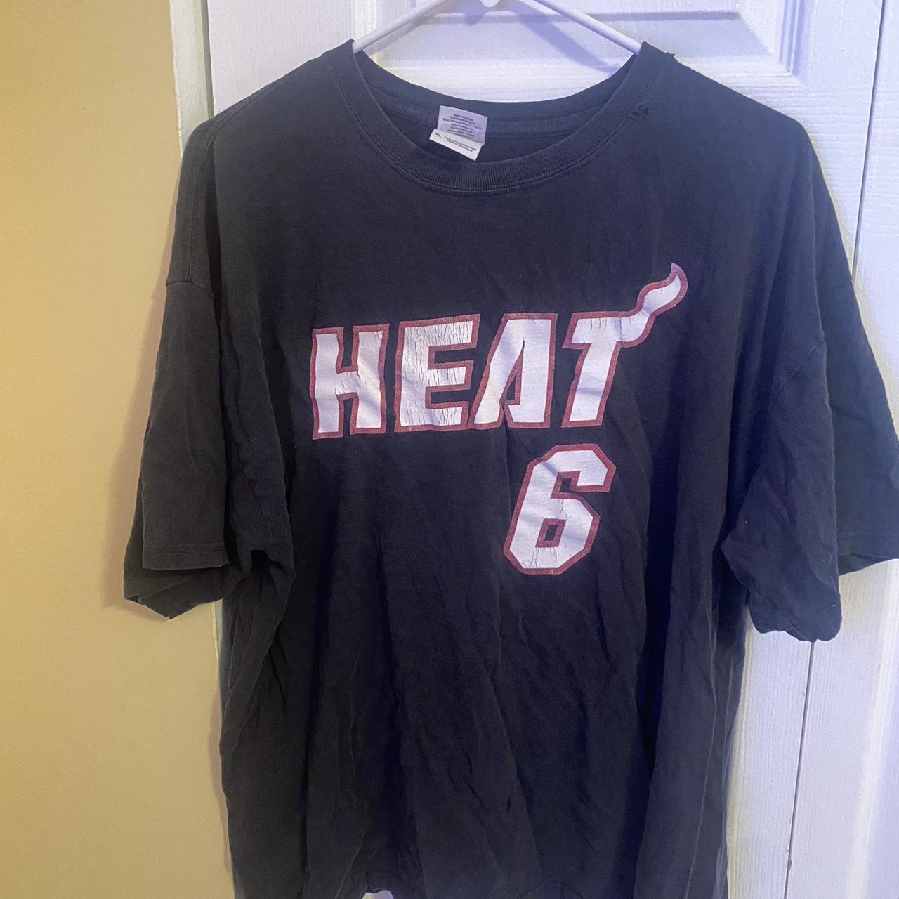 Lebron James Miami Heat #6 Jersey XXL/XXXL - model - Depop