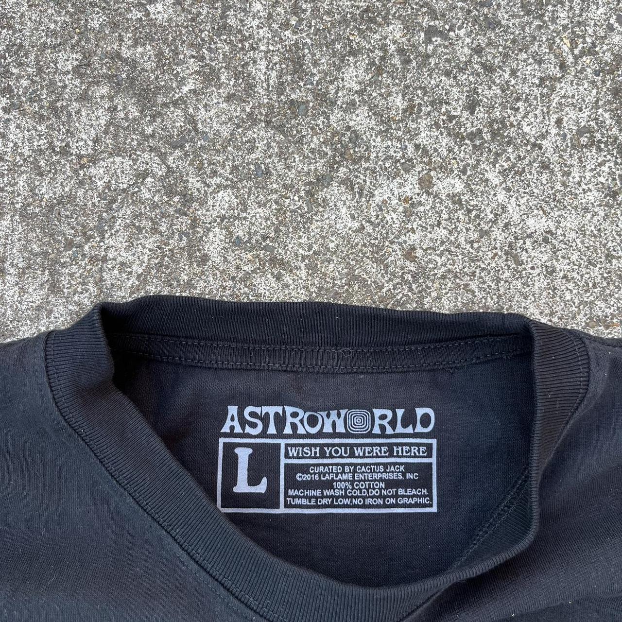 Travis Scott Astroworld Travis Scott Cotton T-Shirt Astroworld Cactus Jack  Cotton T-Shirt, 6 : : Fashion