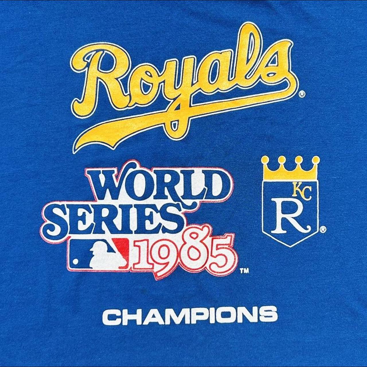 VINTAGE 1985 Kansas City Royals World Series - Depop