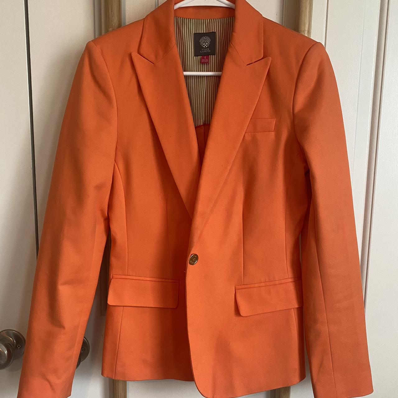 Vince Camuto Women's Orange Jacket | Depop