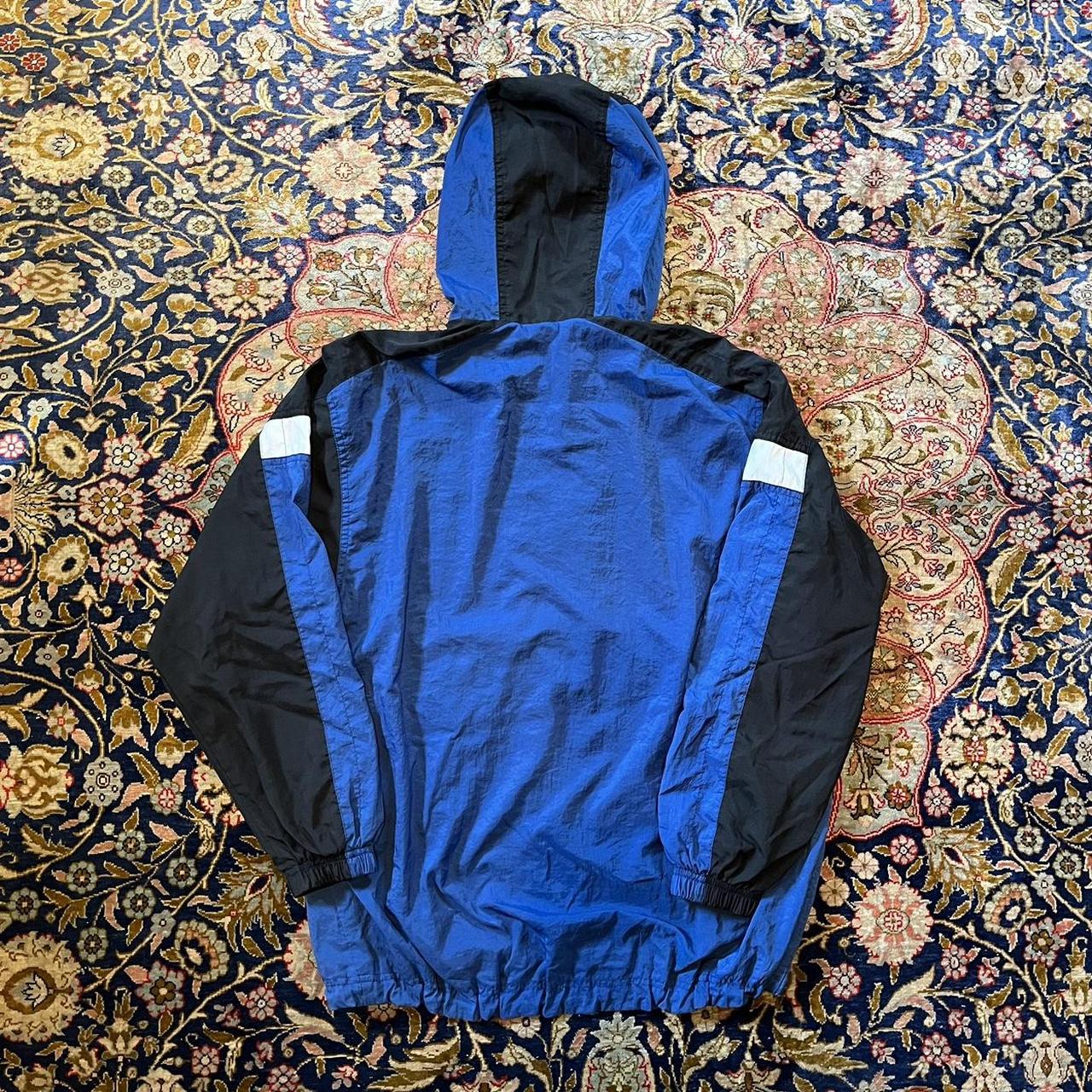 1990s Nike kangaroo pouch windbreaker Size S... - Depop