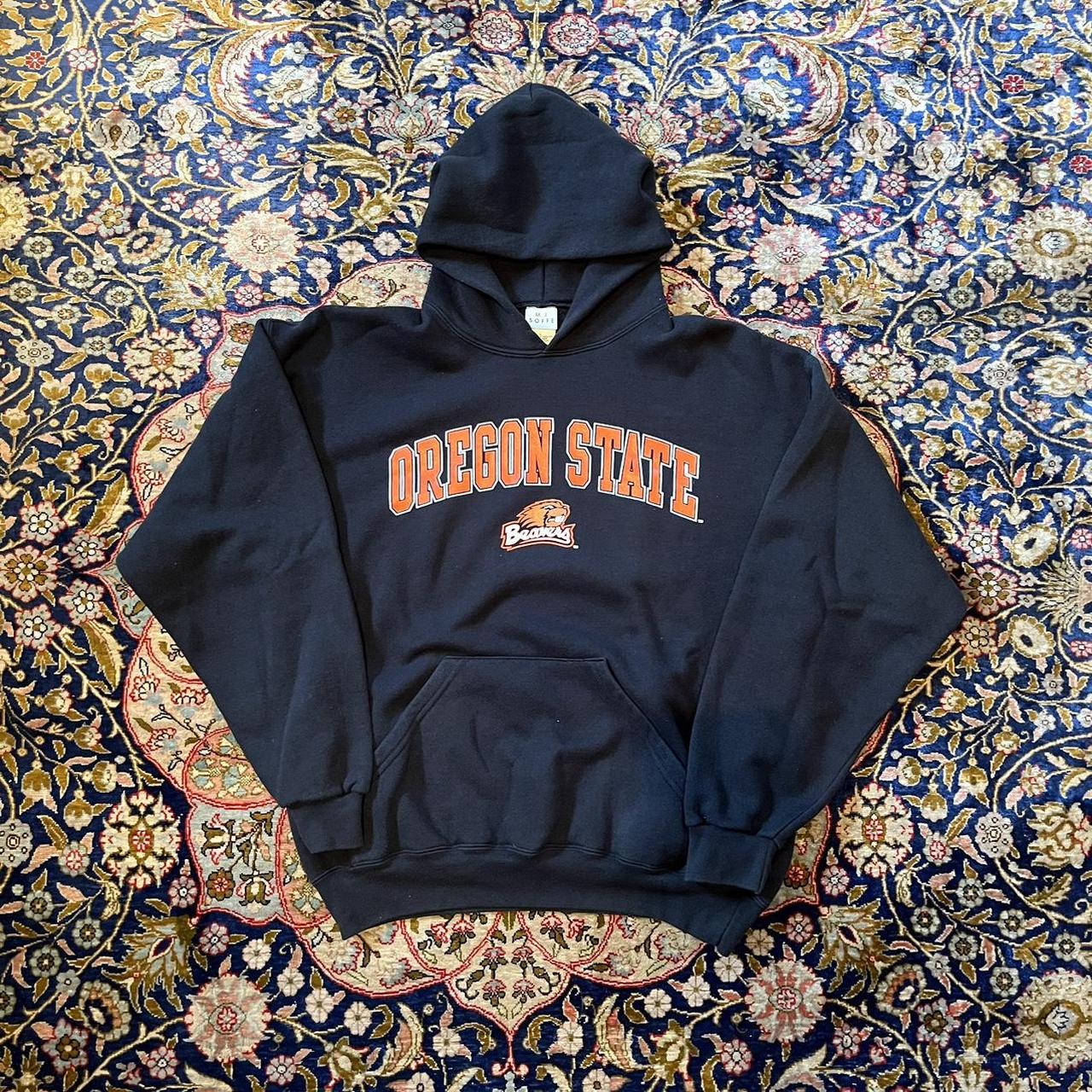 Vintage 90’s Oregon State hoodie Size L (length 26... - Depop