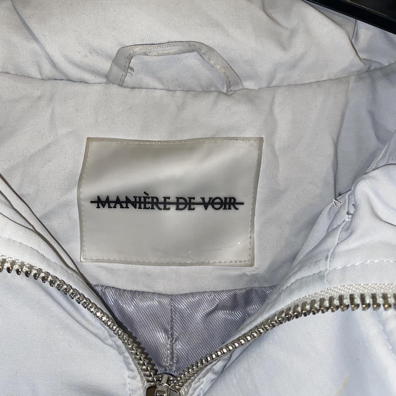 Maniere De Voir Men's Grey Coat | Depop