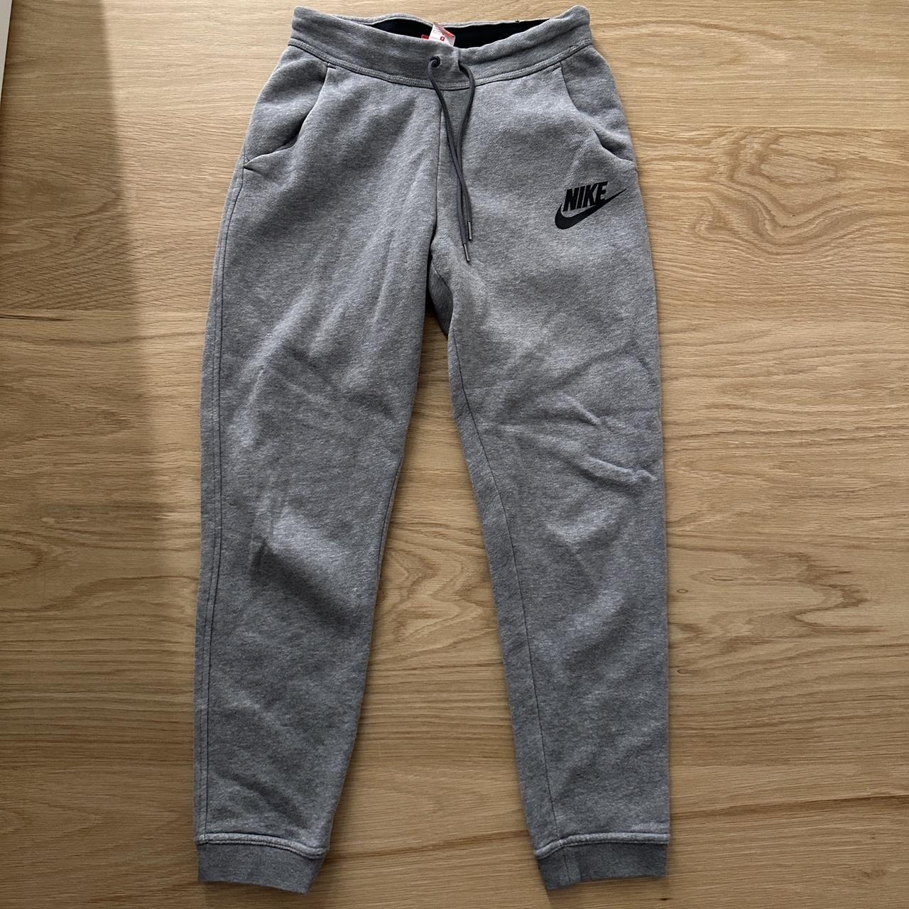 Grey Nike Trackies - Size Small, worn a couple of... - Depop