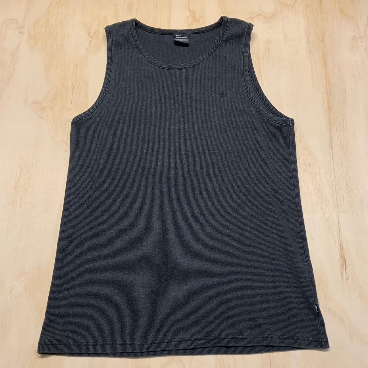 Afends Hemp revolution singlet. Size L, black. Great... - Depop