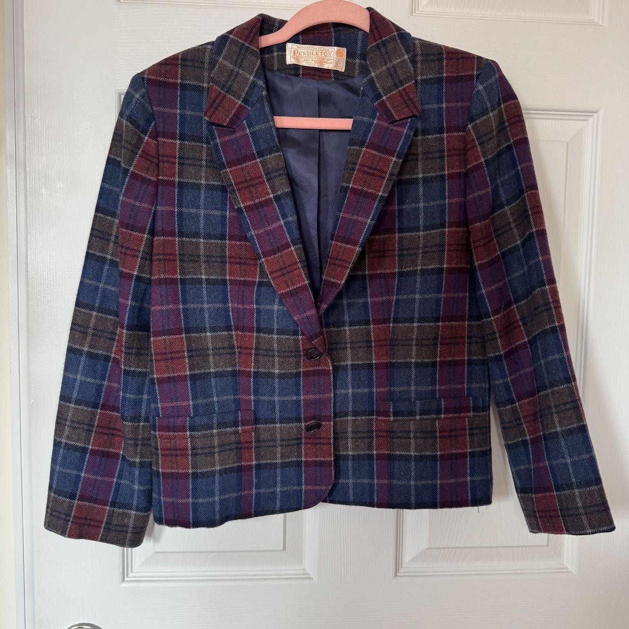 Pendleton Women's Tailored jacket - Multi/Navy - … - image 1