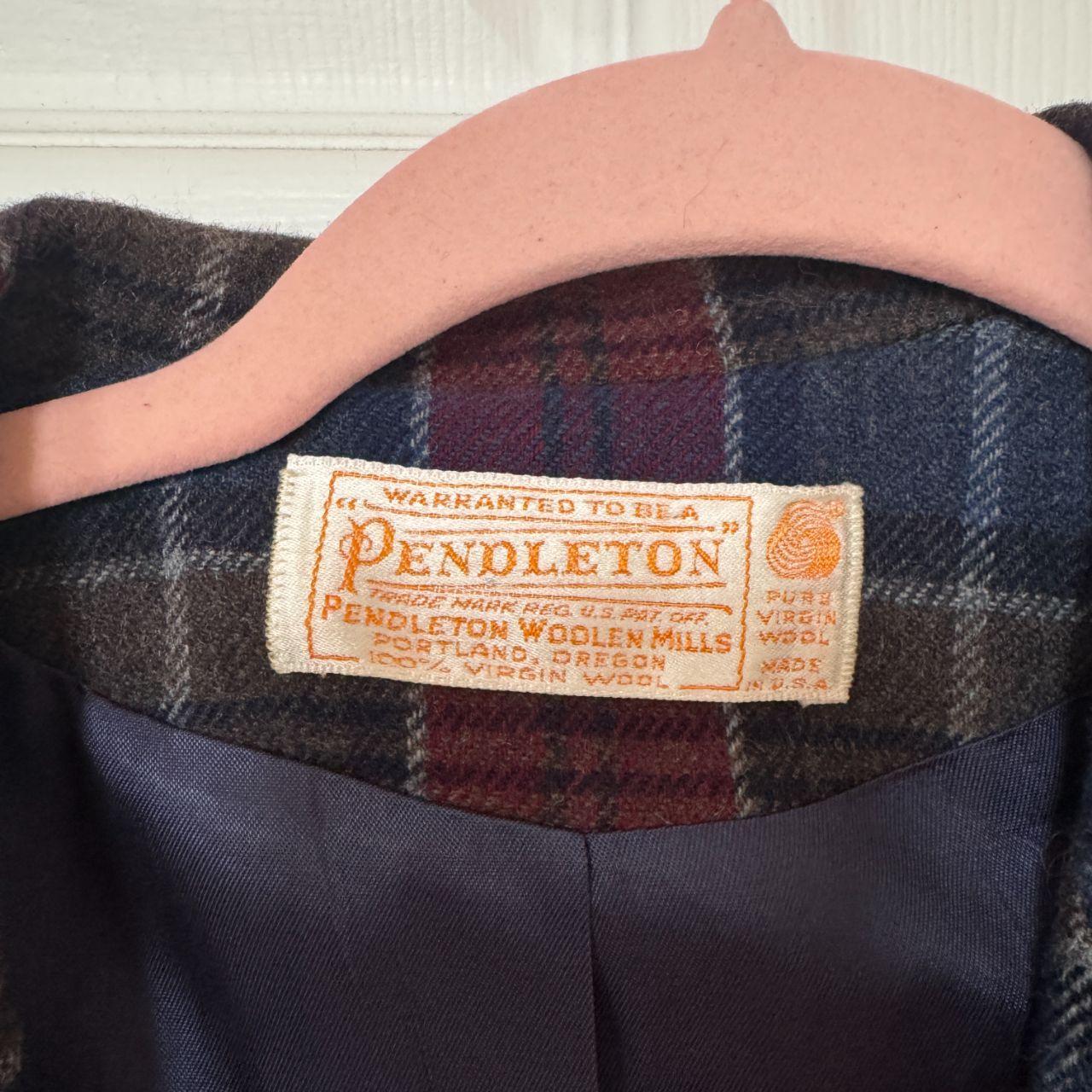 Pendleton Women's Tailored jacket - Multi/Navy - … - image 2