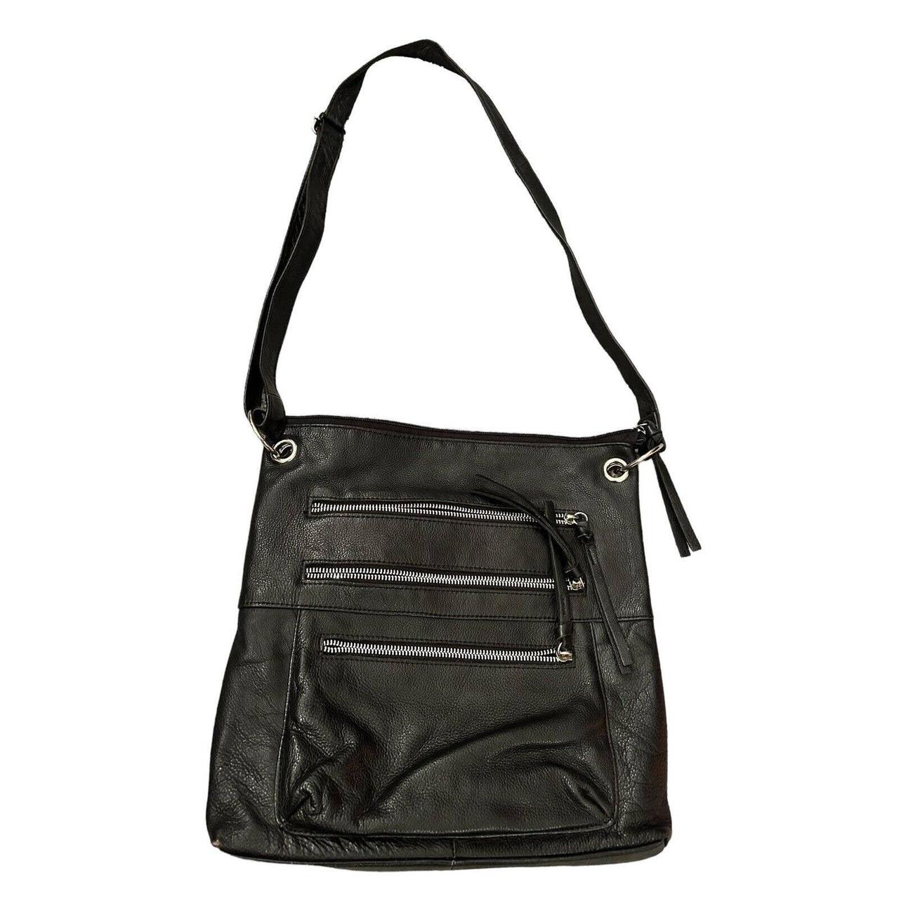 Great american leather online crossbody bag